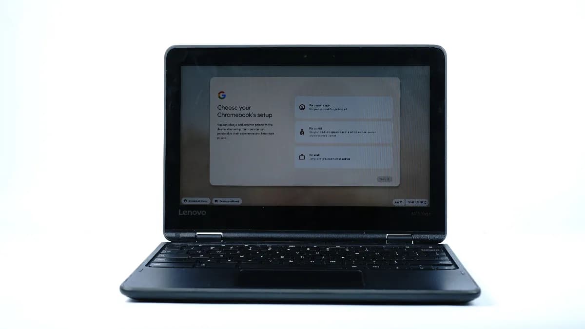 Lenovo | ChromeBook N23 Yoga | 4GB RAM | 32GB Storage | 11.6″ Display | Touch Screen | Playstore Supported | 8 Hours Battery | ChromeBook